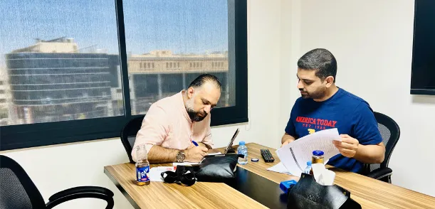 توقيع اتفاقية NDA عدم الإفصاح بين "جيل تك" وشركة "مزاد البلد" الأردنية الكويتية